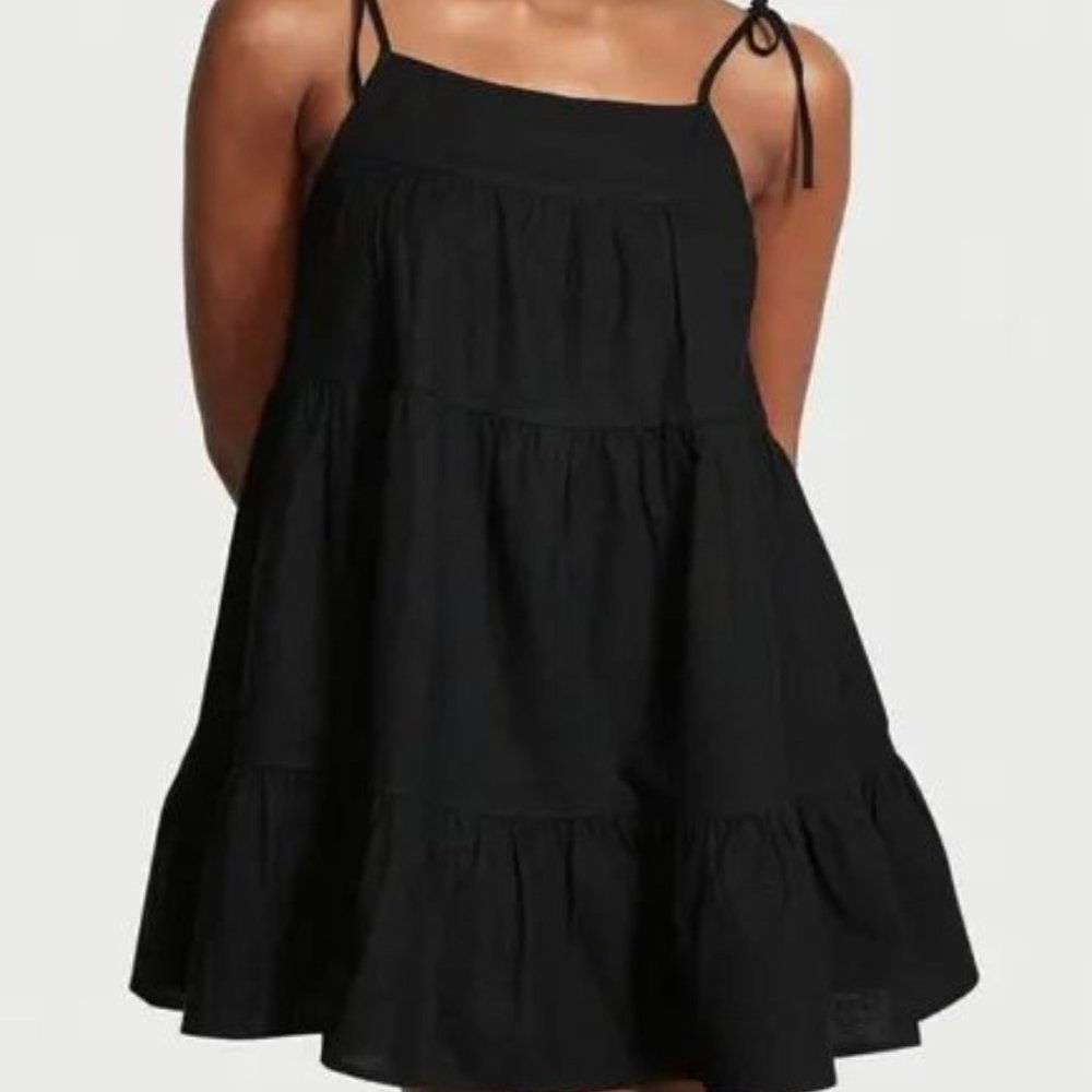 Victorias Secret mini baby doll spaghetti strap dress sz Medium